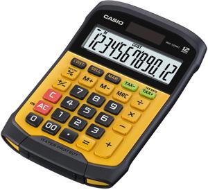 Casio WM-320MT calculator Pocket Rekenmachine met display Zwart, Geel