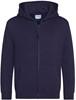 Just Cool JH050K Kids´ Zoodie - New French Navy - 7/8 (M)