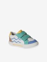 Synthetische baskets voor baby's met klittenband beige, bedrukt