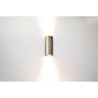 Artdelight Design opbouwspotRoulo antiek brons up & down - WL ROULO2 AB