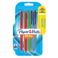 Balpen papermate inkjoy 100 rt m assorti