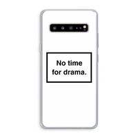 No drama: Samsung Galaxy S10 5G Transparant Hoesje