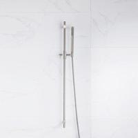 Fortifura Calvi glijstangset met staafhanddouche, metalen doucheslang Geborsteld RVS PVD (RVS) SW767489/SW496812/SW706208
