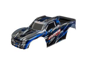 Traxxas - Body, Stampede 4X4 VXL, blue (painted, decals applied) (clipless) (TRX-9014-BLUE)