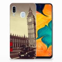 Samsung Galaxy A30 | Silliconen Back Cover | Londen