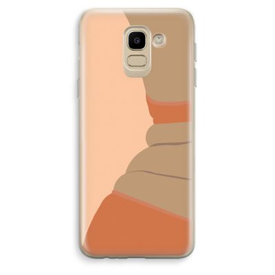 Bikini: Samsung Galaxy J6 (2018) Transparant Hoesje