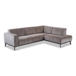 Haluta Hoekbank Sittard - 256 x 188 x 77 cm - Taupe - Rechts