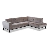 Haluta Hoekbank Sittard - 256 x 188 x 77 cm - Taupe - Rechts