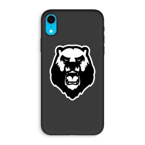 Angry Bear (white): iPhone XR Biologisch afbreekbaar hoesje