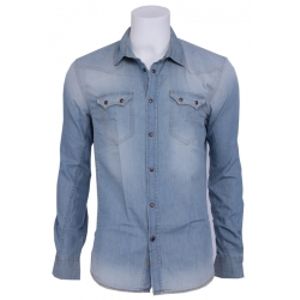 Alec shirt - Guess - Overhemden - Blauw