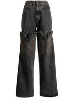 Y/Project Cowboy High Cuff jeans - Noir - thumbnail