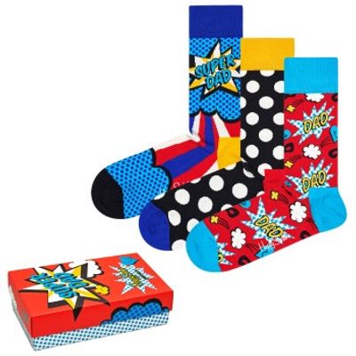 Happy socks 3 stuks Fathers Day Gift Box * Actie *