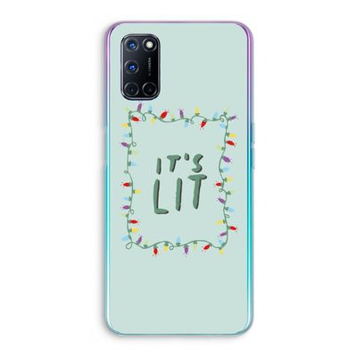 It's Lit: Oppo A52 Transparant Hoesje