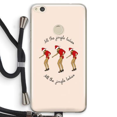 Jingle Ladies: Huawei Ascend P8 Lite (2017) Transparant Hoesje met koord