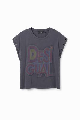 T-shirt patch logo - BLACK - L