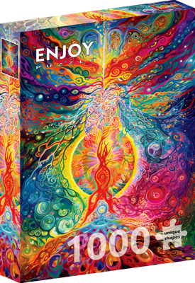 Rainbow Epicenter Puzzel 1000 Stukjes