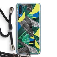Fantasie jungle: Samsung Galaxy A50 Transparant Hoesje met koord