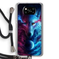Where Light And Dark Meet: Xiaomi Poco X3 Pro Transparant Hoesje met koord