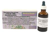 World Of Herbs fytotherapie testikel / balletjes indalen hond