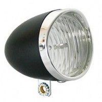 Ikzi Koplamp retro led zwart batterij