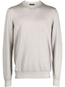 Fay pull à étiquette logo - Gris