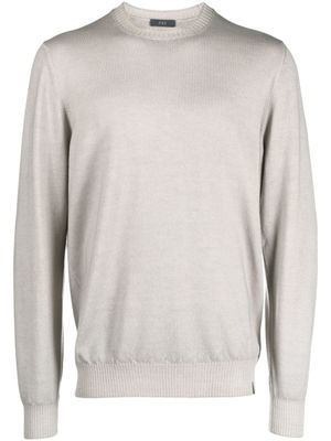 Fay pull à étiquette logo - Gris