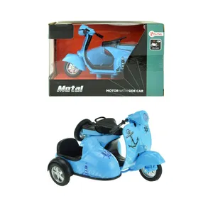 Toi-Toys Speelgoed Scooter met Zijspan - Blauw
