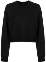 Jacquemus sweat Le Sweatshirt Gros Grain en coton - Noir - thumbnail