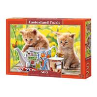 Selecta Castorland legpuzzel tea time, 500st.