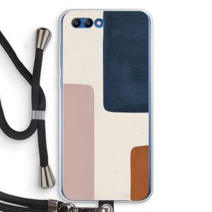 Geo #5: Honor 10 Transparant Hoesje met koord