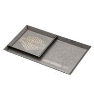 Harley Davidson Metalen Valet Tray Set