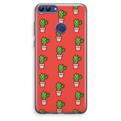 Mini cactus: Huawei P Smart (2018) Transparant Hoesje