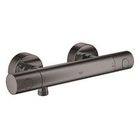 GROHE Grohtherm 1000 Cosmopolitan M douchekraan thermostatisch met koppelingen EcoJoy en volumegreep met ecobutton hard graphite 34065A02