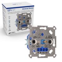 LED's Light Premium Dimmer voor LED en halogeen - 3 tot 250W - Fase aansnijding en afsnijding LED's Light Premium Dimmer voor LED en halogeen - 3 tot 250W - Fase aansnijding en afsnijding