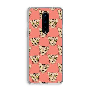 Tijger: OnePlus 8 Transparant Hoesje