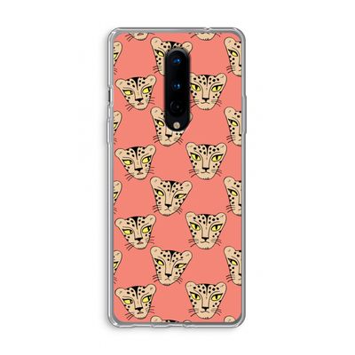 Tijger: OnePlus 8 Transparant Hoesje