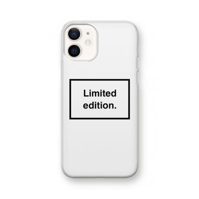 Limited edition: iPhone 12 Transparant Hoesje