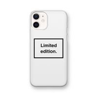Limited edition: iPhone 12 Transparant Hoesje