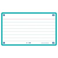 Flashcard Oxford 2.0 75x125mm 80 vel 250gr lijn mint