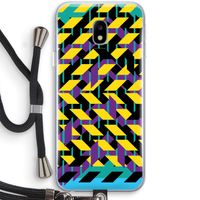Skew Bee 3: Samsung Galaxy J3 (2017) Transparant Hoesje met koord