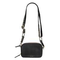 Ted Baker Linzie Webbing Leather Small Crossbody Camera Bag-Black