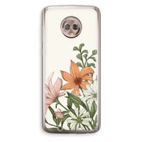 Floral bouquet: Motorola Moto G6 Transparant Hoesje