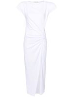 ISABEL MARANT robe Nadela en coton biologique - Blanc