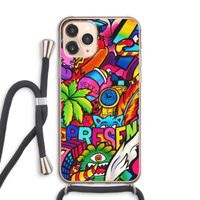 Represent: iPhone 11 Pro Max Transparant Hoesje met koord