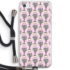 Boompje: iPhone 5 / 5S / SE Transparant Hoesje met koord
