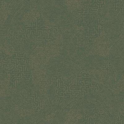 Dutch Wallcoverings Sahara - Richat Emerald Green - Groen