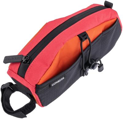 CONTEC frametas "urban nomad bovenbuis 1,5". ct top tube bag urban nomad top tube 1.5 orange