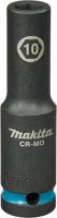 Makita krachtdop impact black, 1/2 10mm lang - e-16411