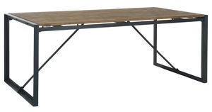 D-Bodhi Fendy Tafel NO.1 - L220xB100xH78 Cm - Teakhout Blad - Metalen Poten