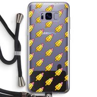 Waterijsjes: Samsung Galaxy S8 Plus Transparant Hoesje met koord